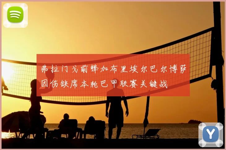 弗拉门戈前锋加布里埃尔巴尔博萨因伤缺席本轮巴甲联赛关键战