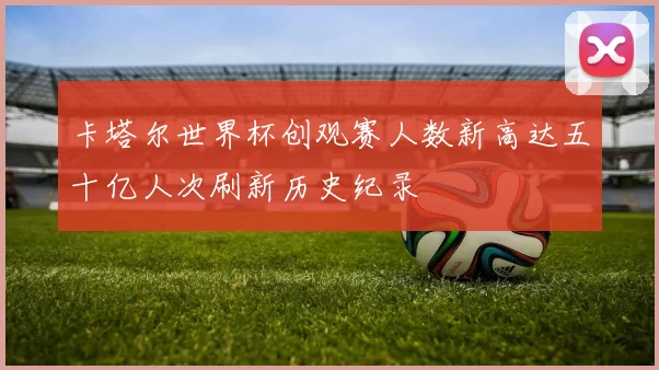 卡塔尔世界杯创观赛人数新高达五十亿人次刷新历史纪录